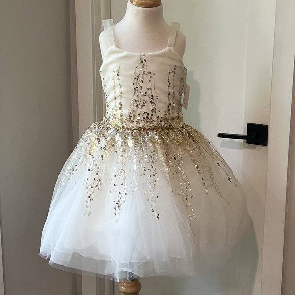 NWT Zoe Ltd Sequin Special Occassion Party Dress Size 7 Tutu Dress - Picture 1 of 4